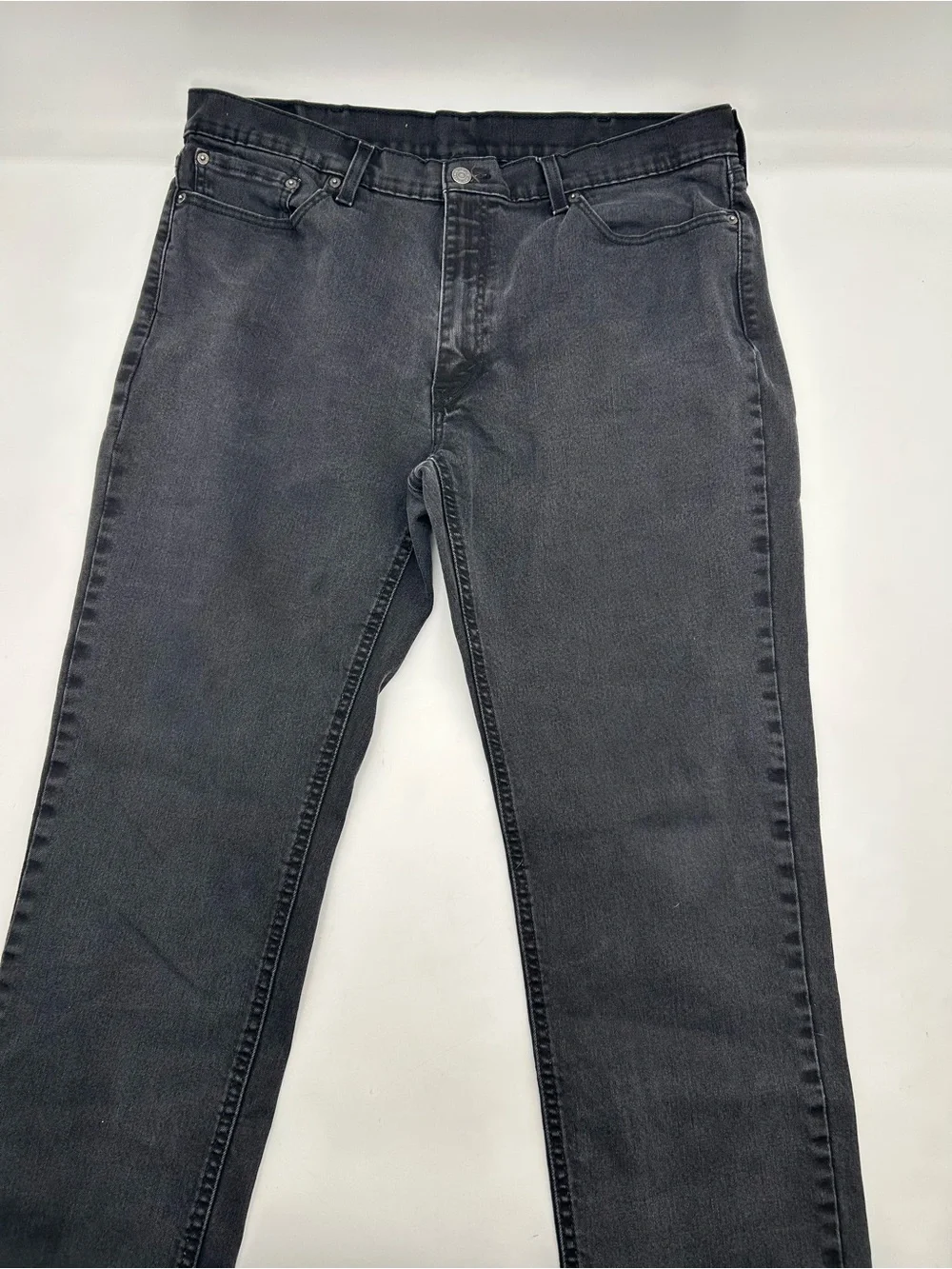 Levi’s 541 Black Acid Wash Denim Jeans 38x32